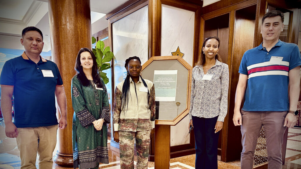 Group photo, IWMI researchers at 7th Crawford Fund master class. Penang, Malaysia.